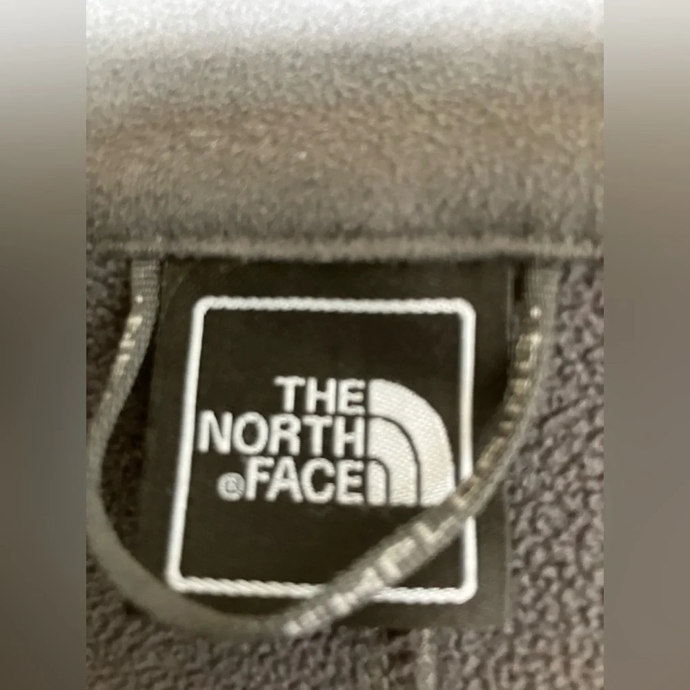 The North Face apex Jacket sz L Nylon Full Zip‎ Gray/black Outdoor Hiking Fall